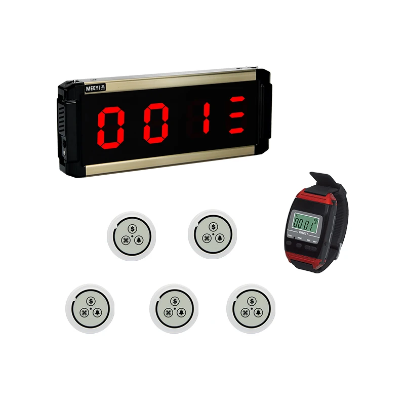 Wireless Restaurant Table Buzzer Service Call Bell Waiter Calling System
Wireless Restaurant Table Buzzer Service Call Bell Waiter Calling System