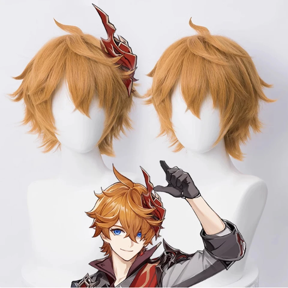 EASTSECRET Synthetic Genshin Impact Dadalia's Son Cos Wig Fools' Stiff Hair Short Hair Synthetic Wig Long Straight Hair
EASTSECRET Synthetic Genshin Impact Dadalia's Son Cos Wig Fools' Stiff Hair Short Hair Synthetic Wig Long Straight Hair