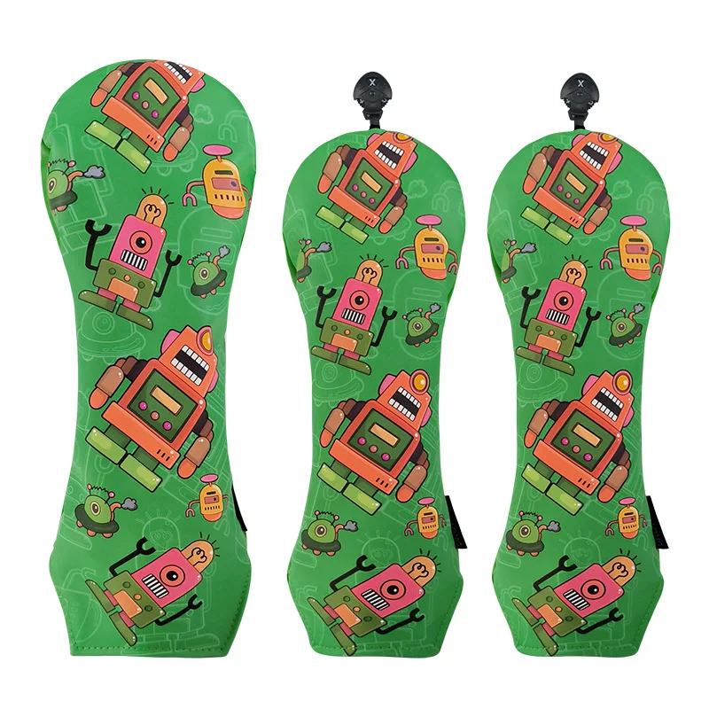 New Golf Wood Headcover Print 1 3 5 Golf Club Wood Cover Headset Set Protection
New Golf Wood Headcover Print 1 3 5 Golf Club Wood Cover Headset Set Protection