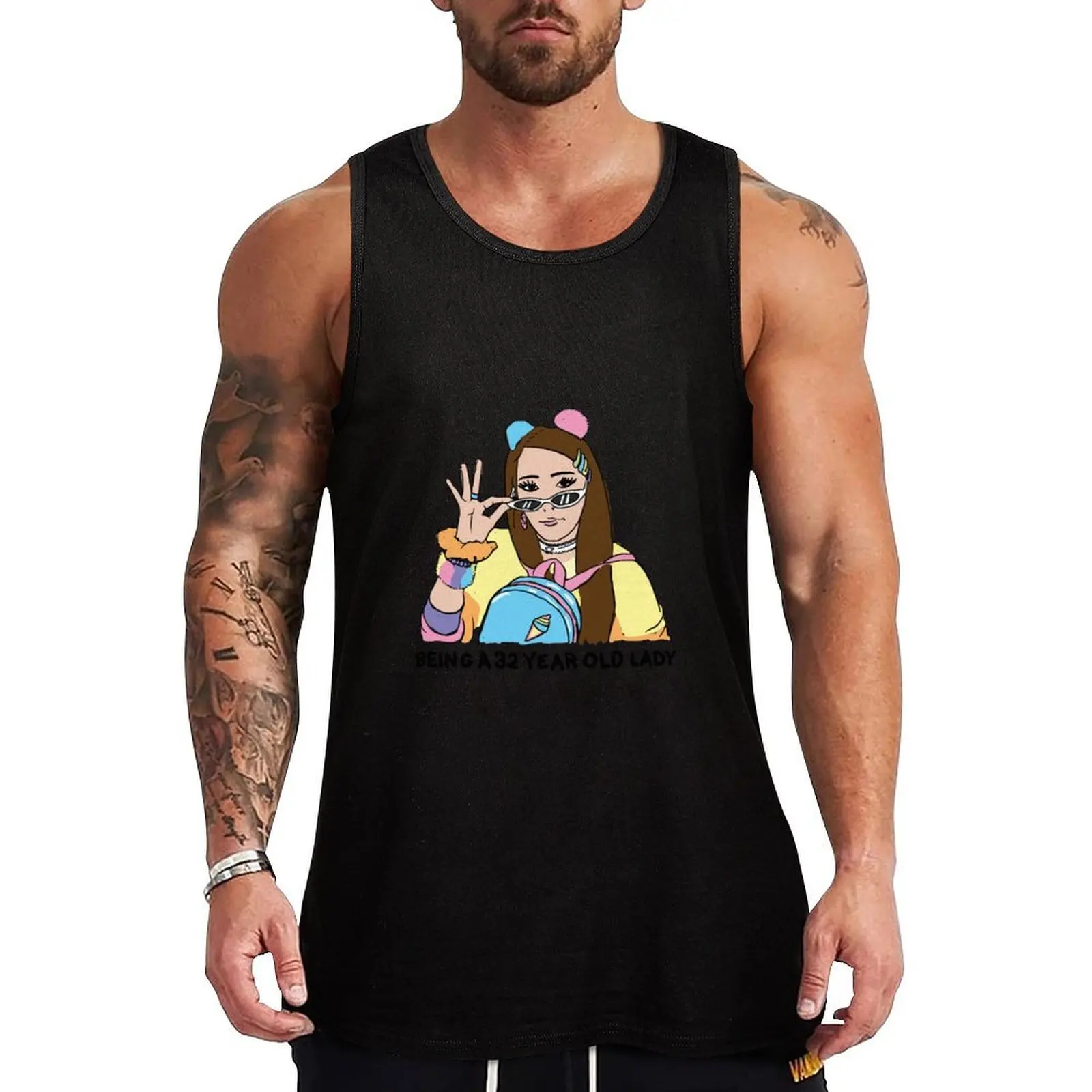 Being A 32 Year Old Lady Tank Top Simple Solid Tank Top Sleeveless Casual Daily Shirt
Being A 32 Year Old Lady Tank Top Simple Solid Tank Top Sleeveless Casual Daily Shirt