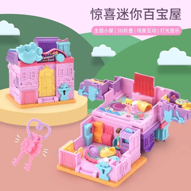 Cross-border children's changeable surprise cottage girl simulation princess castle villa model doll house play house toys
Cross-border children's changeable surprise cottage girl simulation princess castle villa model doll house play house toys