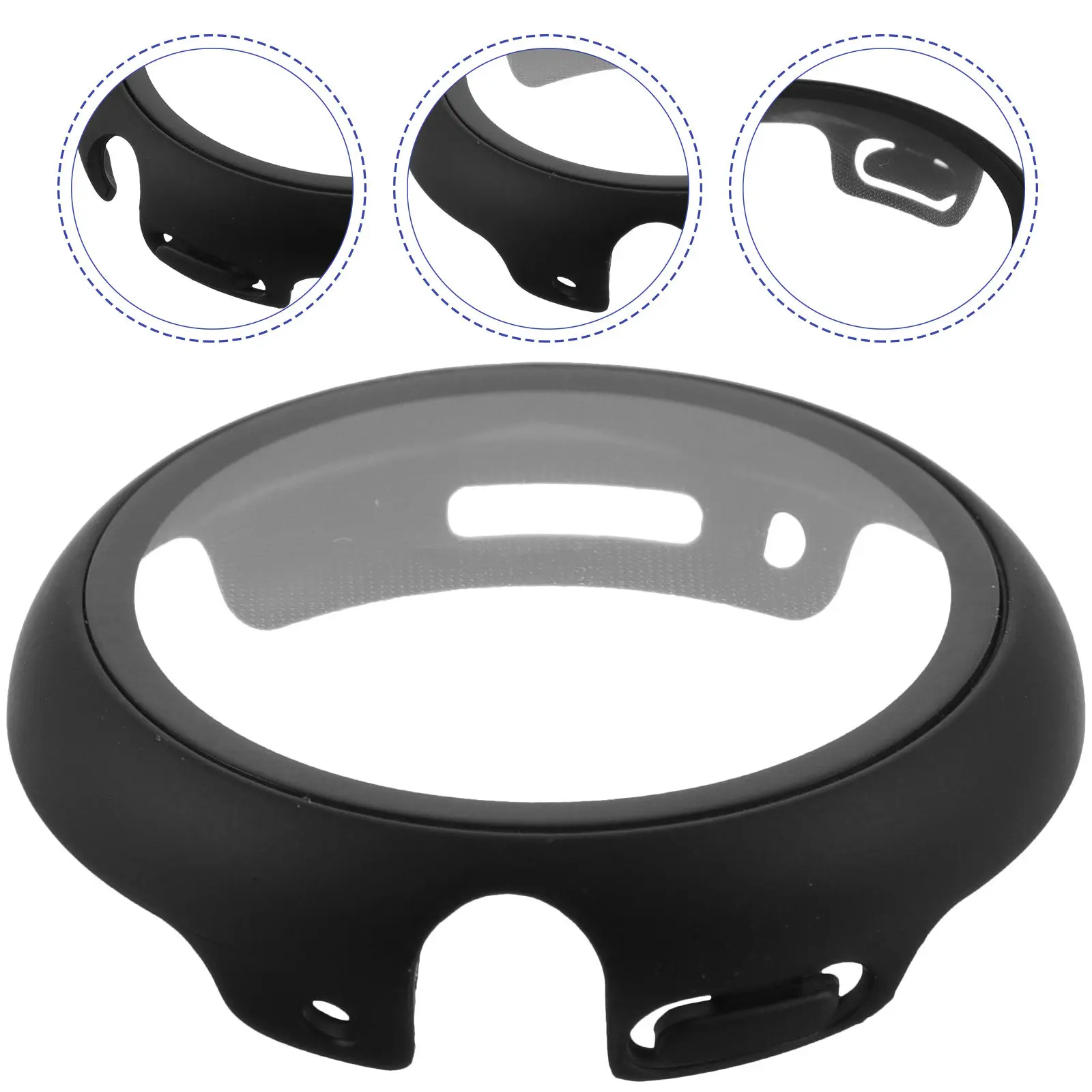 Watch Bumper Case Pc Protective Shell Full Coverage Screen Protector Compatible Watch Daily Workout Business Trip Use
Watch Bumper Case Pc Protective Shell Full Coverage Screen Protector Compatible Watch Daily Workout Business Trip Use