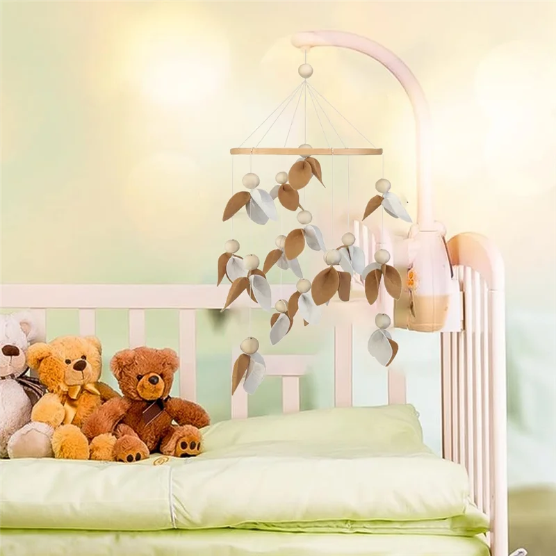 ABZV-Cute Baby Mobile For Crib-Gender Neutral Felt Cloth Leaves Mobile-Boho Style For Nursery Decoration
ABZV-Cute Baby Mobile For Crib-Gender Neutral Felt Cloth Leaves Mobile-Boho Style For Nursery Decoration