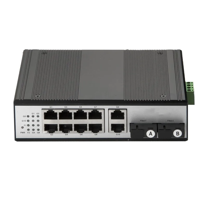 Gigabit 8 Port Industrial PoE And 2 Fiber Optical SFP SC FC Din-rail Ethernet Poe Switch
Gigabit 8 Port Industrial PoE And 2 Fiber Optical SFP SC FC Din-rail Ethernet Poe Switch