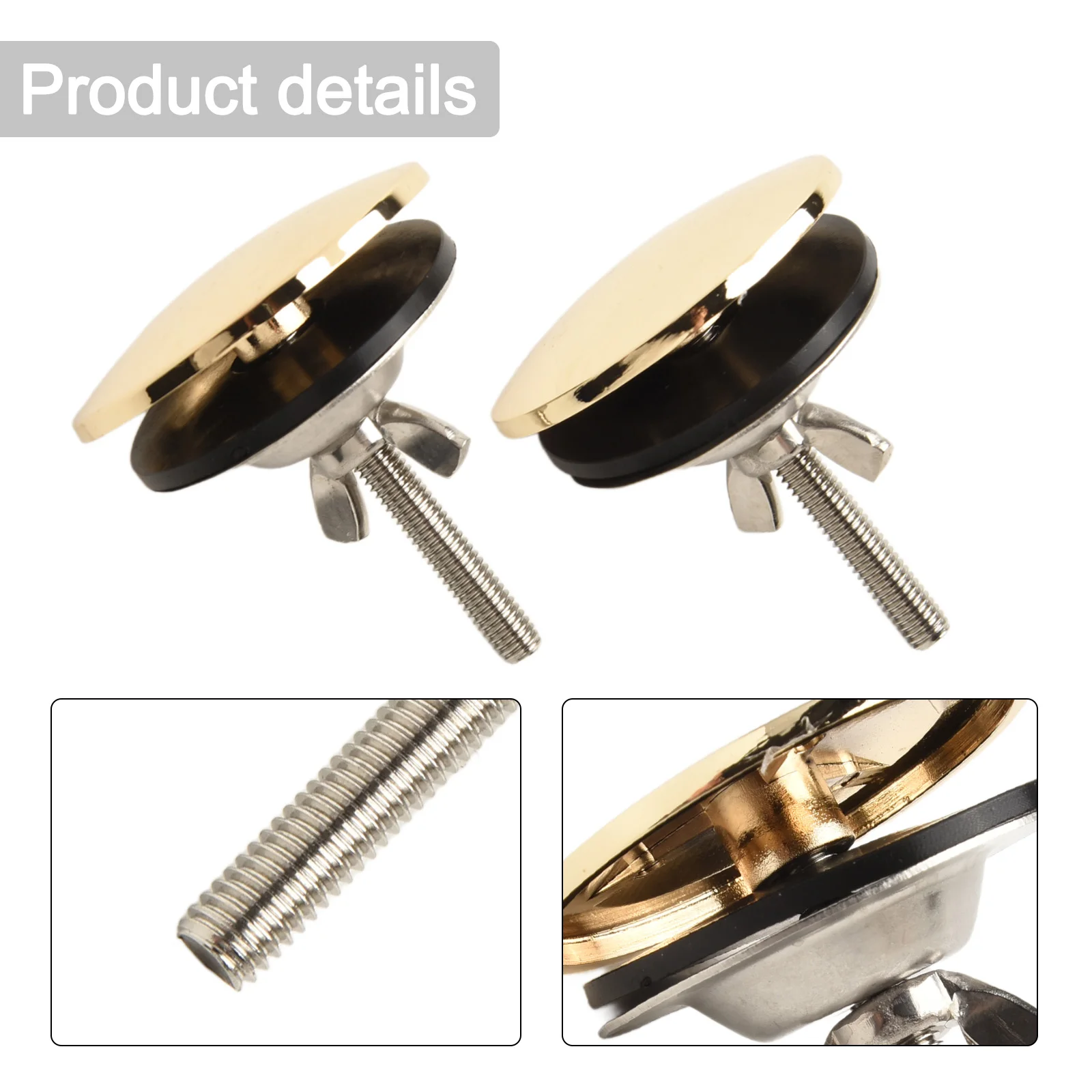 Sink Hole Cover Assembly 2 Pack Zinc Alloy Lid Stainless Steel Fastening System for 49mm Drain Hole Sealing in Kitchen Sinks
Sink Hole Cover Assembly 2 Pack Zinc Alloy Lid Stainless Steel Fastening System for 49mm Drain Hole Sealing in Kitchen Sinks
