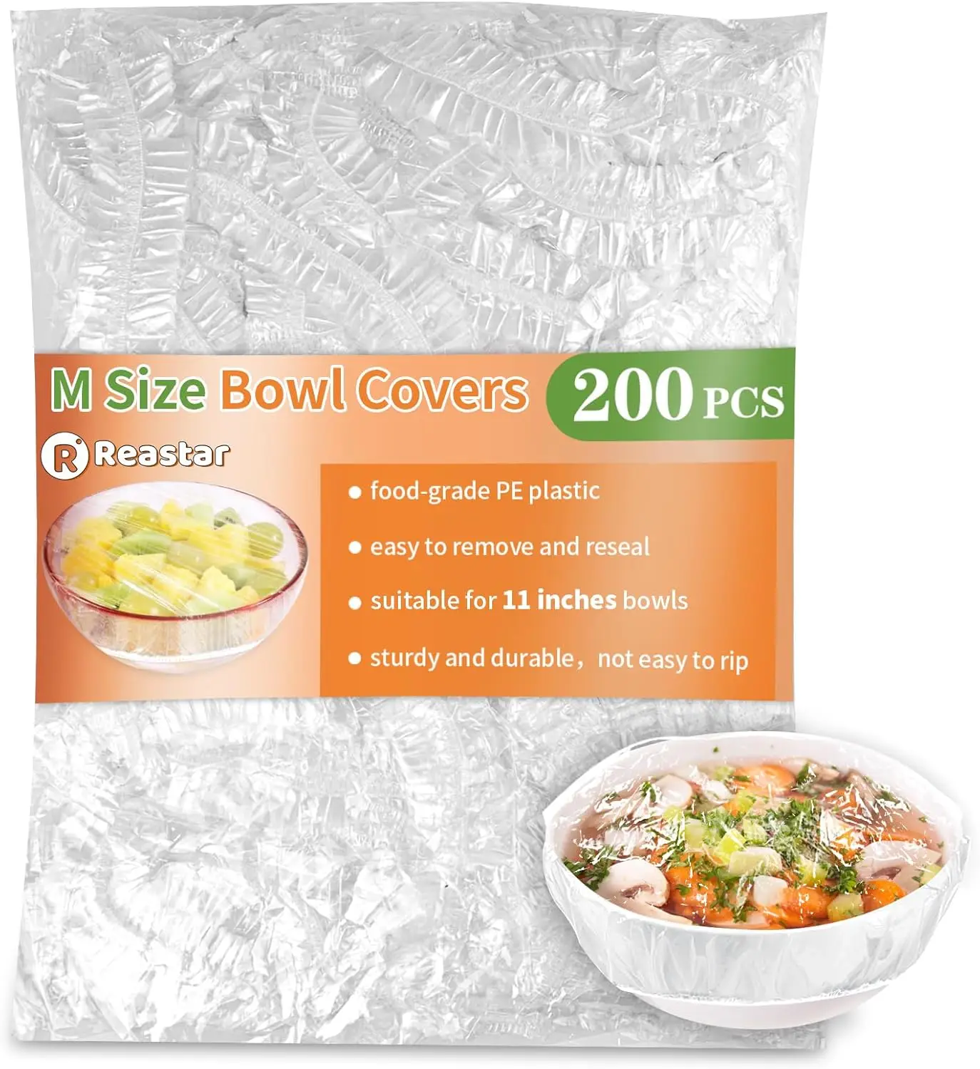 200 Pcs Bowl Covers for Bread Proofing, Plastic Shower Caps for Sourdough Bread, Food Covers Stretch
200 Pcs Bowl Covers for Bread Proofing, Plastic Shower Caps for Sourdough Bread, Food Covers Stretch