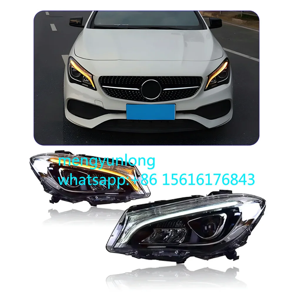 W117 CLA Upgrade Headlights LED For Benz 2014-2020 CLA220 CLA45 CLA260 C117 Head Lamp Assembly Front Lamps Accessories Modified
W117 CLA Upgrade Headlights LED For Benz 2014-2020 CLA220 CLA45 CLA260 C117 Head Lamp Assembly Front Lamps Accessories Modified