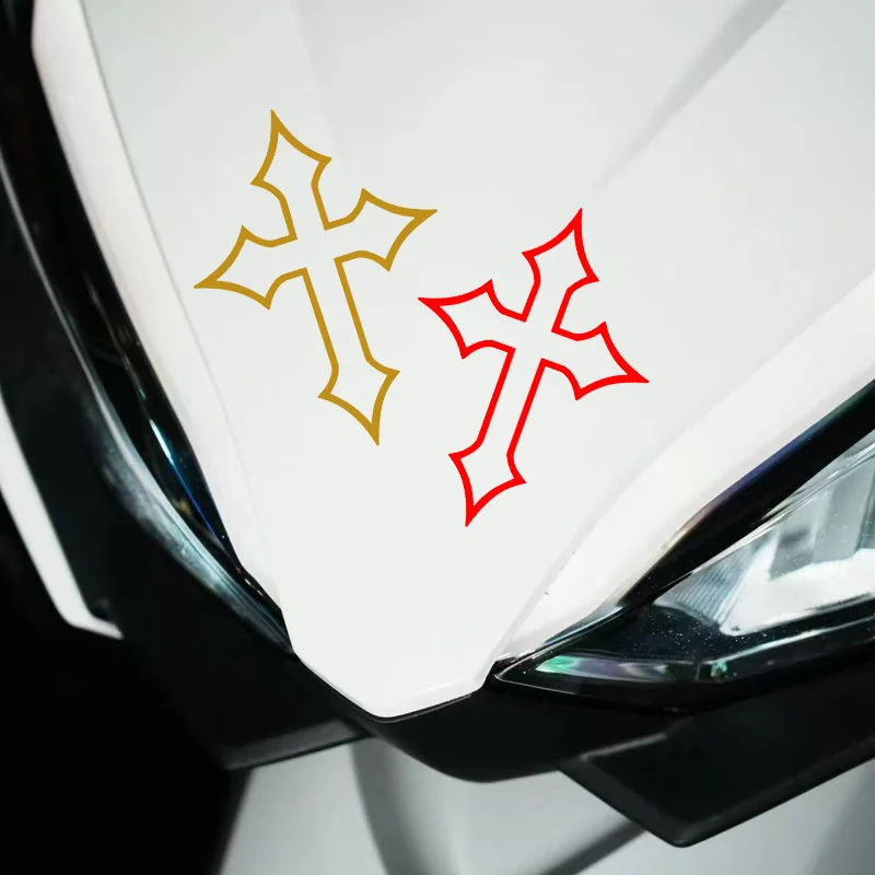 1PC Cross Motorcycle Sticker Waterproof Durable for DIY Motorcycle Helmet Front Fairing Fuel Tank Self-adhesive Easter Decors
1PC Cross Motorcycle Sticker Waterproof Durable for DIY Motorcycle Helmet Front Fairing Fuel Tank Self-adhesive Easter Decors