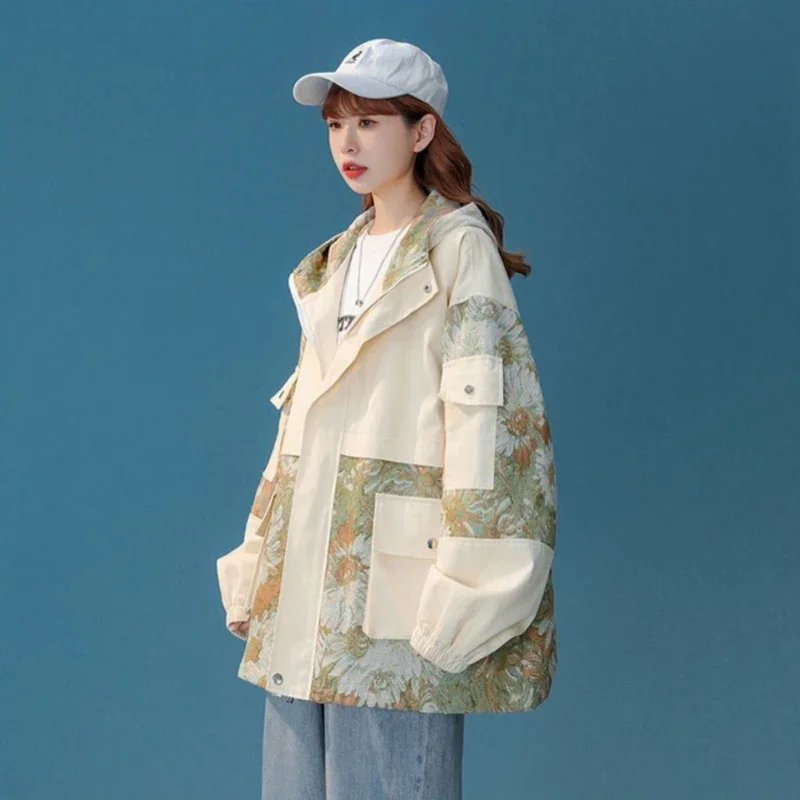 Cargo Jackets Women Hooded Coat Baggy Patchwork Streetwear Temper Harajuku Clothes Hip Hop American Y2k Designer Aesthetic S-3XL
Cargo Jackets Women Hooded Coat Baggy Patchwork Streetwear Temper Harajuku Clothes Hip Hop American Y2k Designer Aesthetic S-3XL