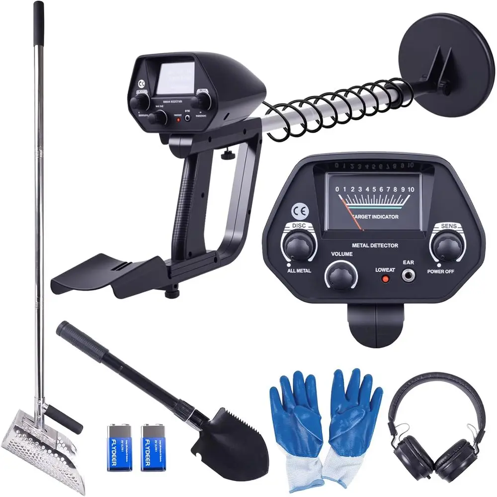Metal Detector for Adults,Metal Detector Kit,Adjustable Length,Includes Metal Detector by Beginners,Sand Scoop,Folding Shovel,Ea
Metal Detector for Adults,Metal Detector Kit,Adjustable Length,Includes Metal Detector by Beginners,Sand Scoop,Folding Shovel,Ea