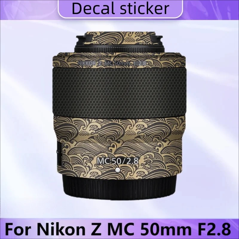 For Nikon Z MC 50mm F2.8 Decal Skin Vinyl Wrap Film Camera Lens Body Protective Sticker Protector Coat
For Nikon Z MC 50mm F2.8 Decal Skin Vinyl Wrap Film Camera Lens Body Protective Sticker Protector Coat