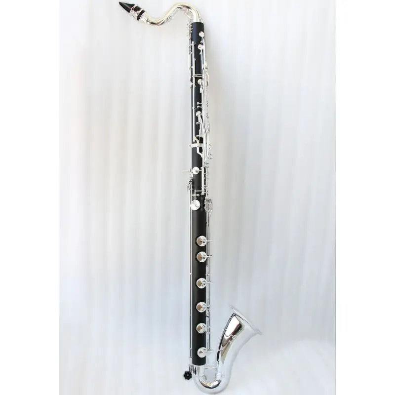 Bass Clarinet Professional Clarinet Low C High End Hard Rubber Bass Clarinet With Mouthpiece
Bass Clarinet Professional Clarinet Low C High End Hard Rubber Bass Clarinet With Mouthpiece