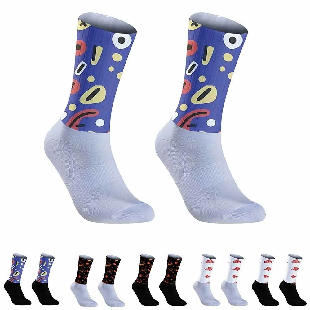 New favorite of trendsetters in cycling! Sweat wicking and quick drying, eye-catching abstract pattern riding socks, outstanding
New favorite of trendsetters in cycling! Sweat wicking and quick drying, eye-catching abstract pattern riding socks, outstanding