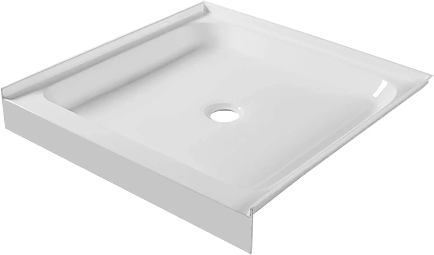 Fine Fixtures Single Threshold Acrylic Shower Base - Non-Slip Textured Surface, Durable Shower Floor Pan 36" x 36" for Easy Inst
Fine Fixtures Single Threshold Acrylic Shower Base - Non-Slip Textured Surface, Durable Shower Floor Pan 36" x 36" for Easy Inst