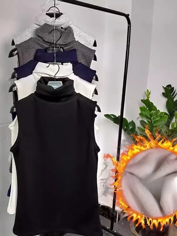 Утепленный мужской жилет на флисовой подкладке, теплый хлопковый топ с высоким воротником, облегающий, однотонный, осенне-зимний, базовый
Утепленный мужской жилет на флисовой подкладке, теплый хлопковый топ с высоким воротником, облегающий, однотонный, осенне-зимний, базовый