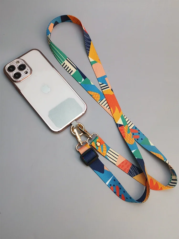 Painted Crossbody Cell Phone Lanyard Hanging Neck Rope Adjustable Mobile Phone Strap Lanyards Pendant With Universal Clip Gaske
Painted Crossbody Cell Phone Lanyard Hanging Neck Rope Adjustable Mobile Phone Strap Lanyards Pendant With Universal Clip Gaske