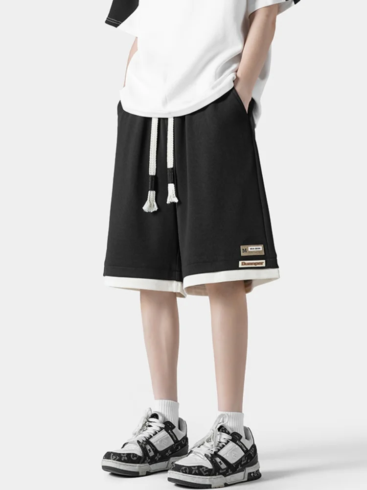 Мужские летние повседневные спортивные брюки свободного кроя, тонкие баскетбольные брюки длиной до колена, модные, дышащие, легкие, комплект из двух предметов
Мужские летние повседневные спортивные брюки свободного кроя, тонкие баскетбольные брюки длиной до колена, модные, дышащие, легкие, комплект из двух предметов