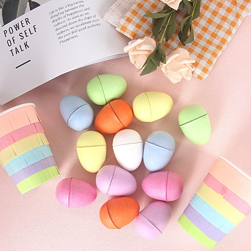 Colorful paper eggs, painted eggs, biodegradable holiday pulp, DIY children's pulp eggs, can be used as graffiti pulp
Colorful paper eggs, painted eggs, biodegradable holiday pulp, DIY children's pulp eggs, can be used as graffiti pulp