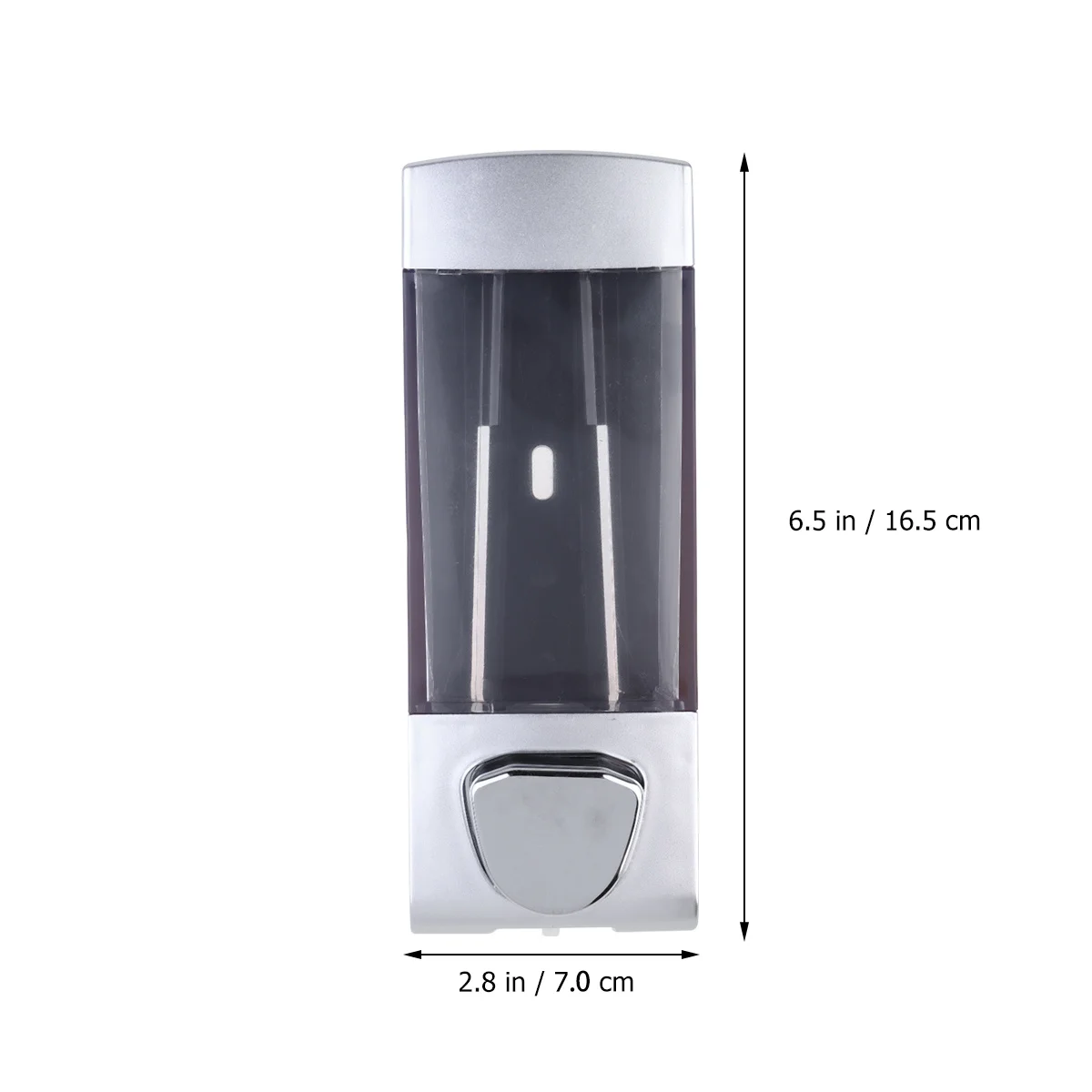 350ml Press Pump Soap Dispenser Wall-Mounted Silver Practical Hand Lotion Container for Bathroom Kitchen
350ml Press Pump Soap Dispenser Wall-Mounted Silver Practical Hand Lotion Container for Bathroom Kitchen