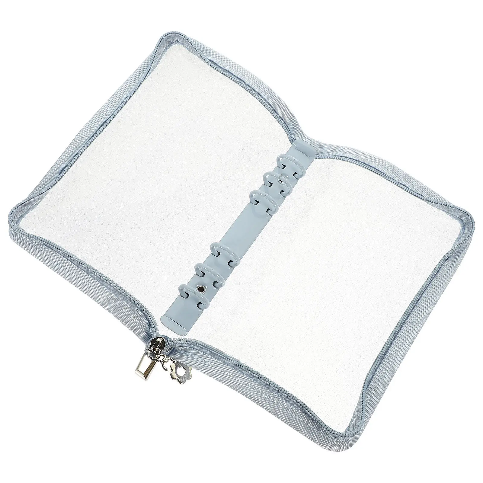 Обложка для блокнота на 6 кольцах с молнией, защитный чехол из ПВХ для ежедневника, дневника, скрапбука, легкий, противоскользящий, для школы и офиса
Обложка для блокнота на 6 кольцах с молнией, защитный чехол из ПВХ для ежедневника, дневника, скрапбука, легкий, противоскользящий, для школы и офиса