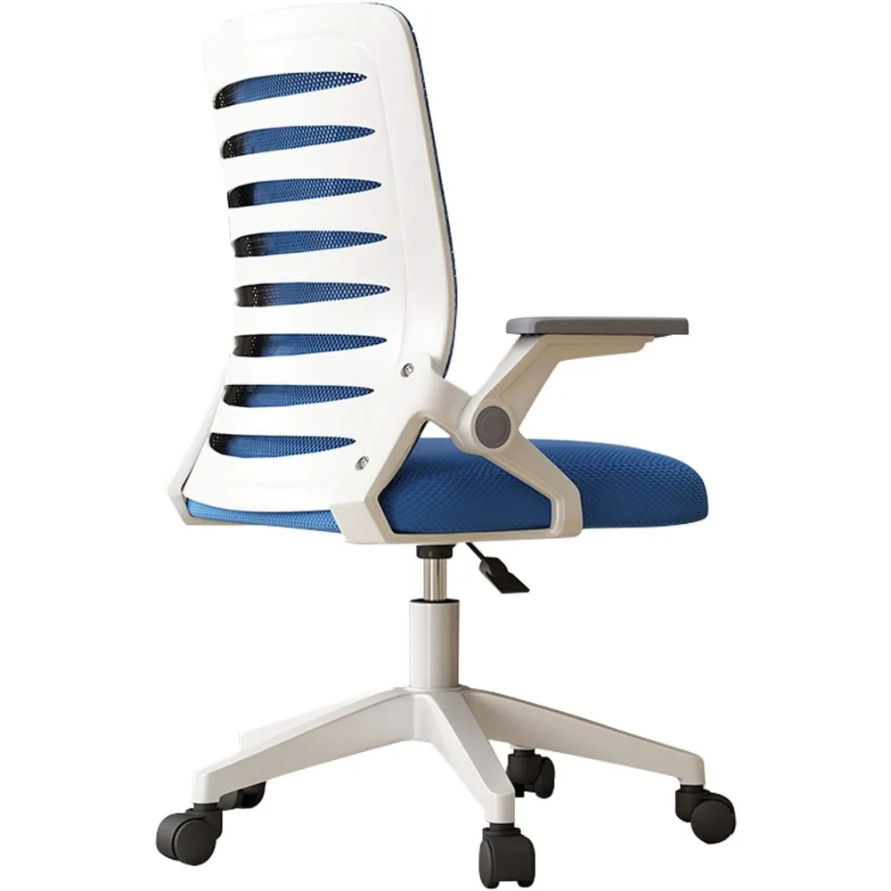 Home Comfort Swivel Chair, Ergonomic Desk Chair with Flip up Armrest, High Back Computer Chair, Office Furniture (Blue)
Home Comfort Swivel Chair, Ergonomic Desk Chair with Flip up Armrest, High Back Computer Chair, Office Furniture (Blue)