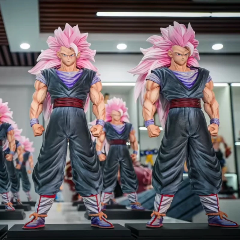 New 35cm Dragon Ball Z Ssj 3 Action Figure Rore Son Goku Black Standing Statue Jt Model Kakarot Customized Gifts 
New 35cm Dragon Ball Z Ssj 3 Action Figure Rore Son Goku Black Standing Statue Jt Model Kakarot Customized Gifts