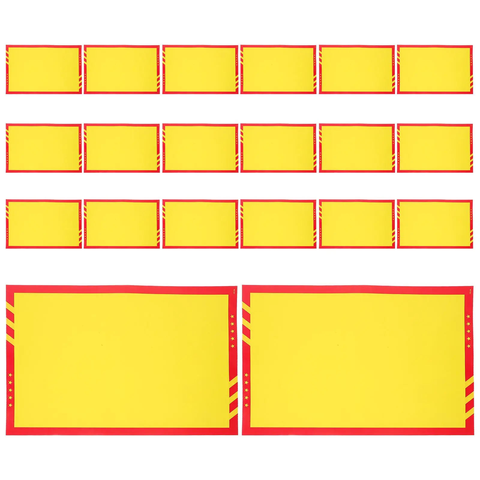 20 Pcs Poster Advertising Paper Retail Signs Rustic Sale Price Tag Commodity Blank Coated Cards for Shopping
20 Pcs Poster Advertising Paper Retail Signs Rustic Sale Price Tag Commodity Blank Coated Cards for Shopping