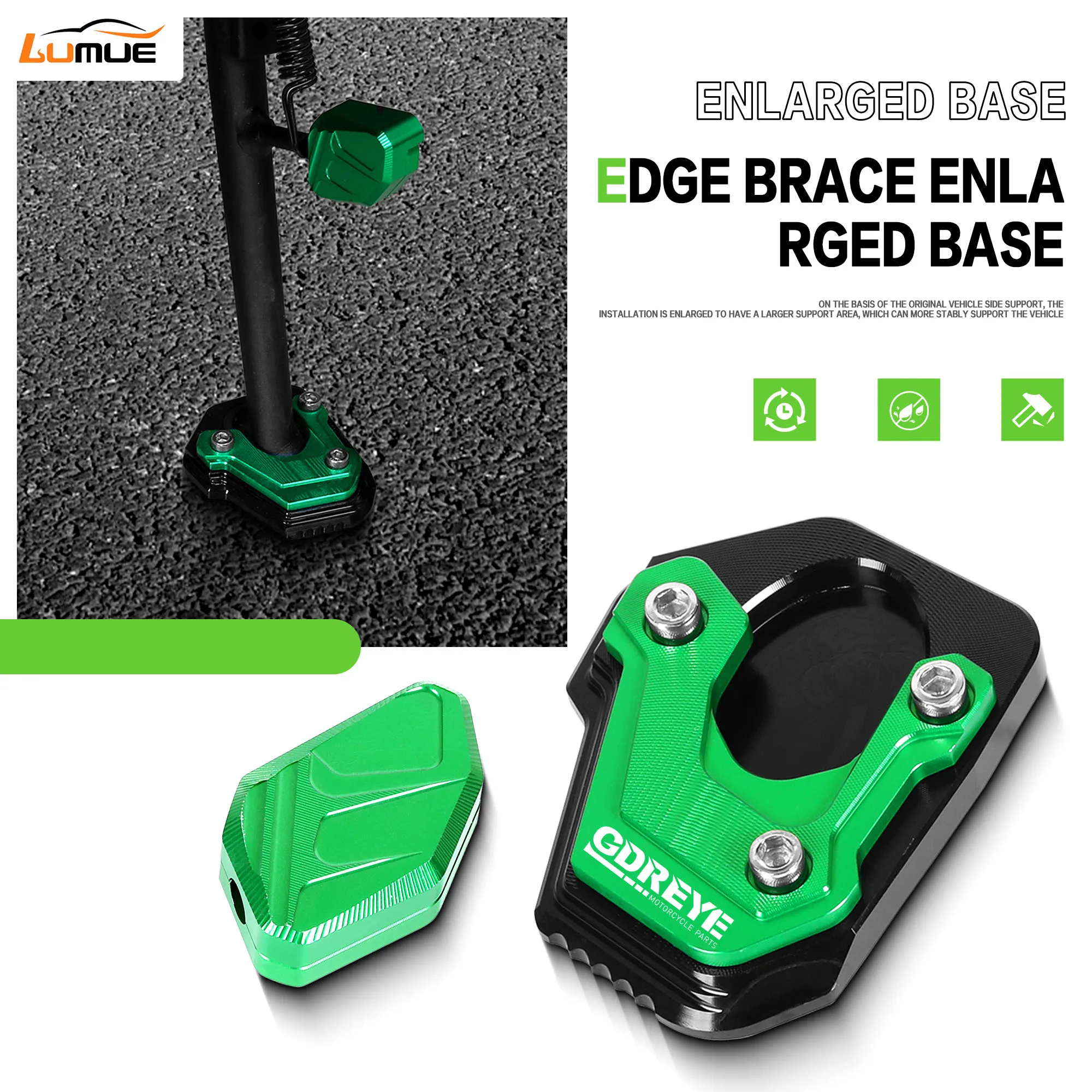 For Kawasaki Z900 Z900 RS SE Z900RS 2017-2022 2023 2025 2026 Motorcycle CNC Kickstand Side Stand Enlarge Foot Extension Pad
For Kawasaki Z900 Z900 RS SE Z900RS 2017-2022 2023 2025 2026 Motorcycle CNC Kickstand Side Stand Enlarge Foot Extension Pad