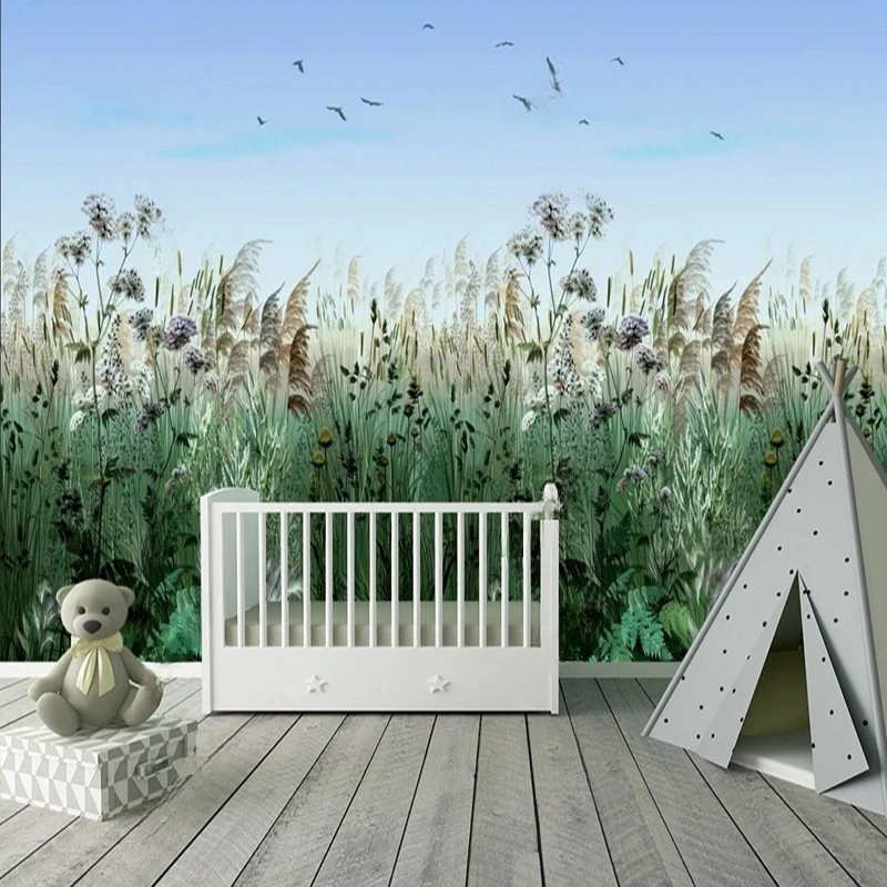 Nordic Wallpaper Custom Photo Mural Hand-painted Plants Landscape Scenery Background Wall Papers Hanging Painting Background
Nordic Wallpaper Custom Photo Mural Hand-painted Plants Landscape Scenery Background Wall Papers Hanging Painting Background