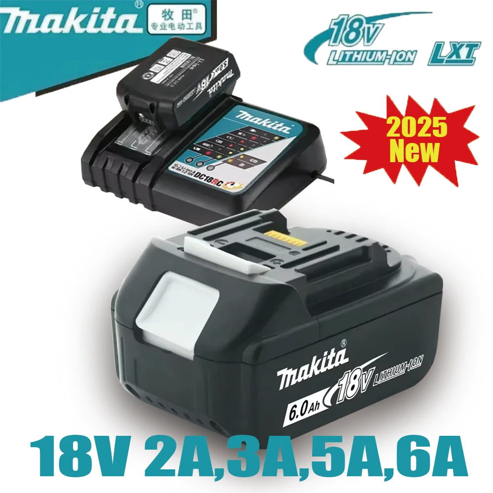 100% Genuine 6Ah/5Ah/3Ah for Makita 18V Battery BL1840 BL1830B BL1850B BL1850 BL1860 BL1815 Replacement Li-ion Tool battery
100% Genuine 6Ah/5Ah/3Ah for Makita 18V Battery BL1840 BL1830B BL1850B BL1850 BL1860 BL1815 Replacement Li-ion Tool battery