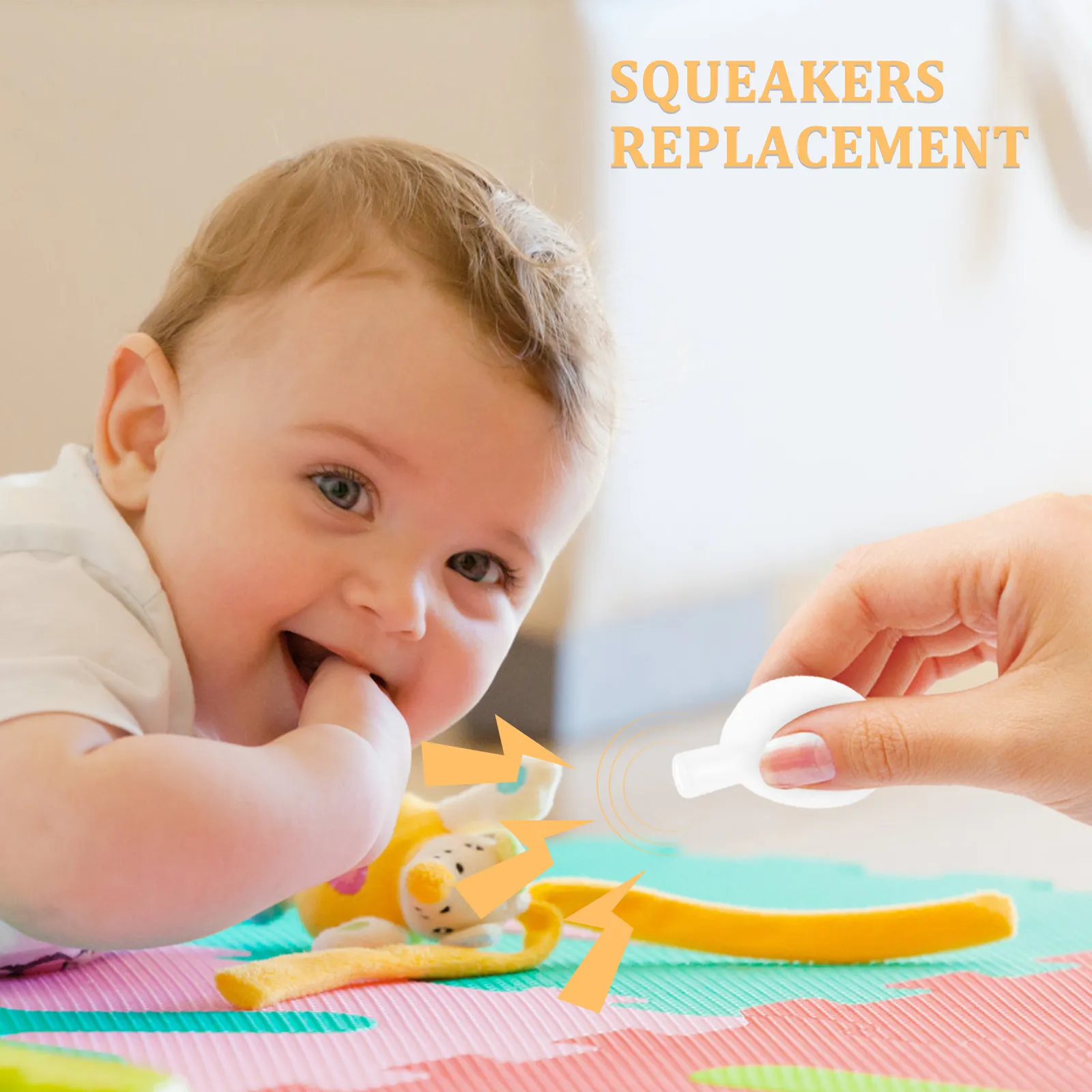 50 шт. сменных пищалок-модулей (1 дюйм) для восстановления изношенных игрушек, отлично подходят для DIY-аксессуаров для домашних животных и детских игрушек
50 шт. сменных пищалок-модулей (1 дюйм) для восстановления изношенных игрушек, отлично подходят для DIY-аксессуаров для домашних животных и детских игрушек