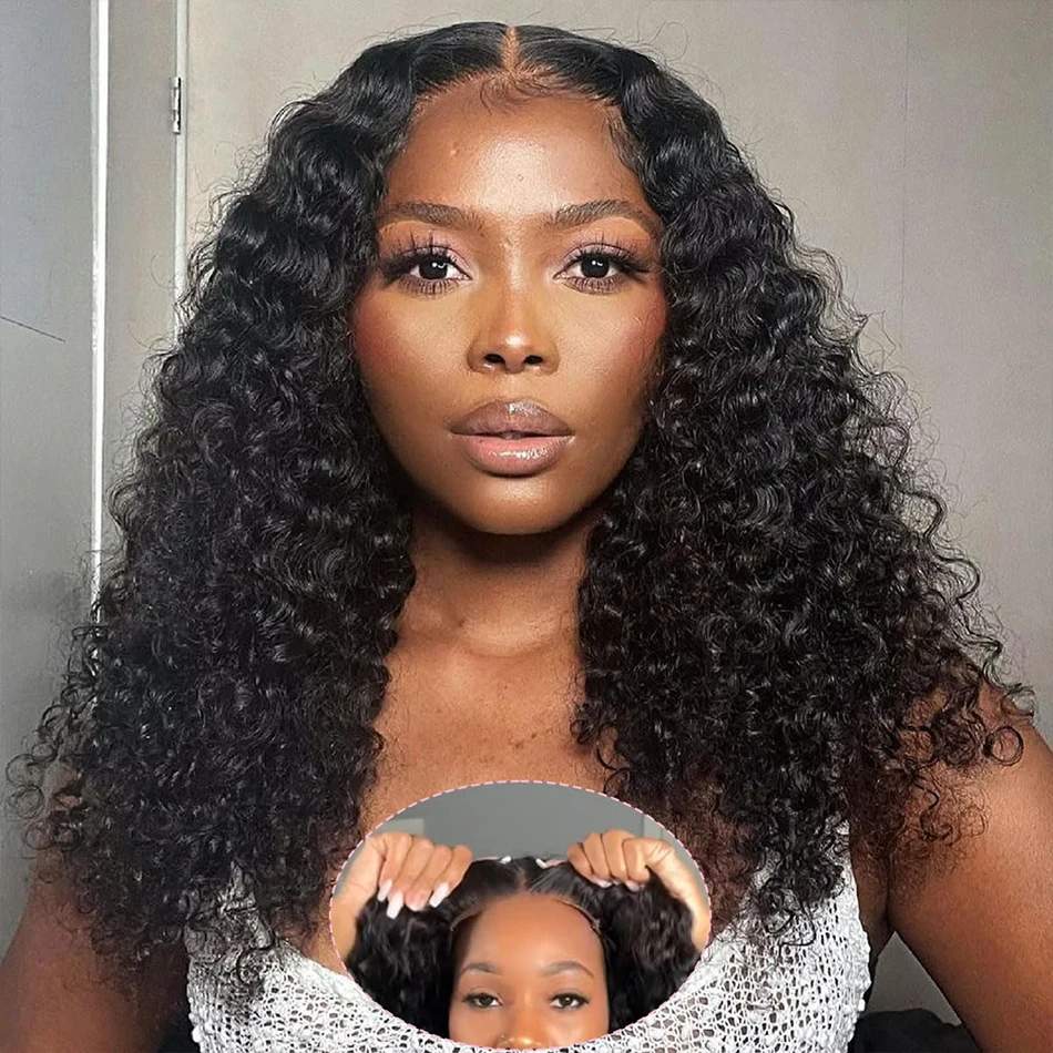 100% Brazilian Virgin Hair Deep Weave 13x4 Lace Front Wig 200 High Density Curly 5x5 HD Lace Closure Wigs Glueless Ready To Wear
100% Brazilian Virgin Hair Deep Weave 13x4 Lace Front Wig 200 High Density Curly 5x5 HD Lace Closure Wigs Glueless Ready To Wear