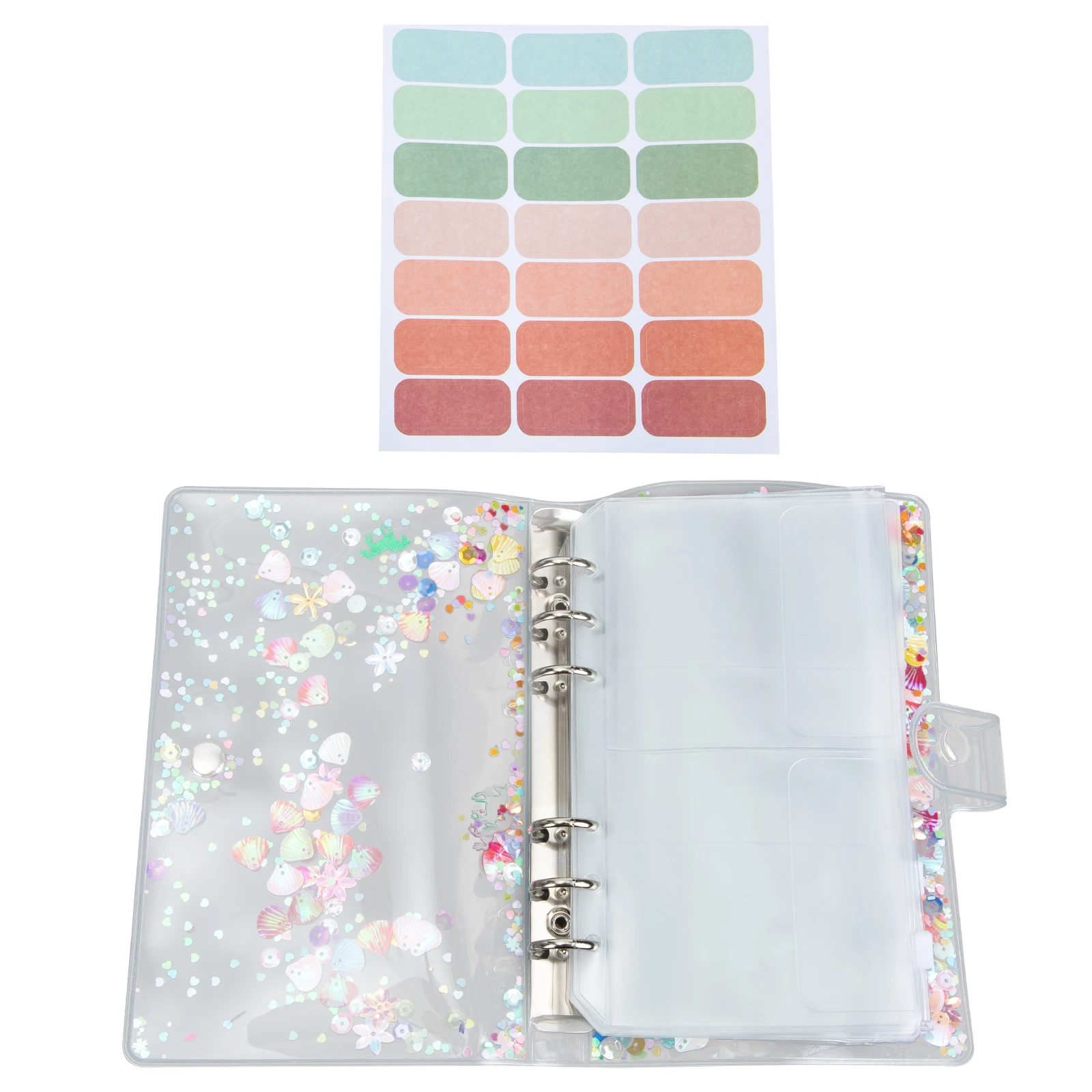 PVC Transparent Money ganizer Binder Ledger Cards Book Multi function Storage Supply Household Travel Envelope Accessories
PVC Transparent Money ganizer Binder Ledger Cards Book Multi function Storage Supply Household Travel Envelope Accessories