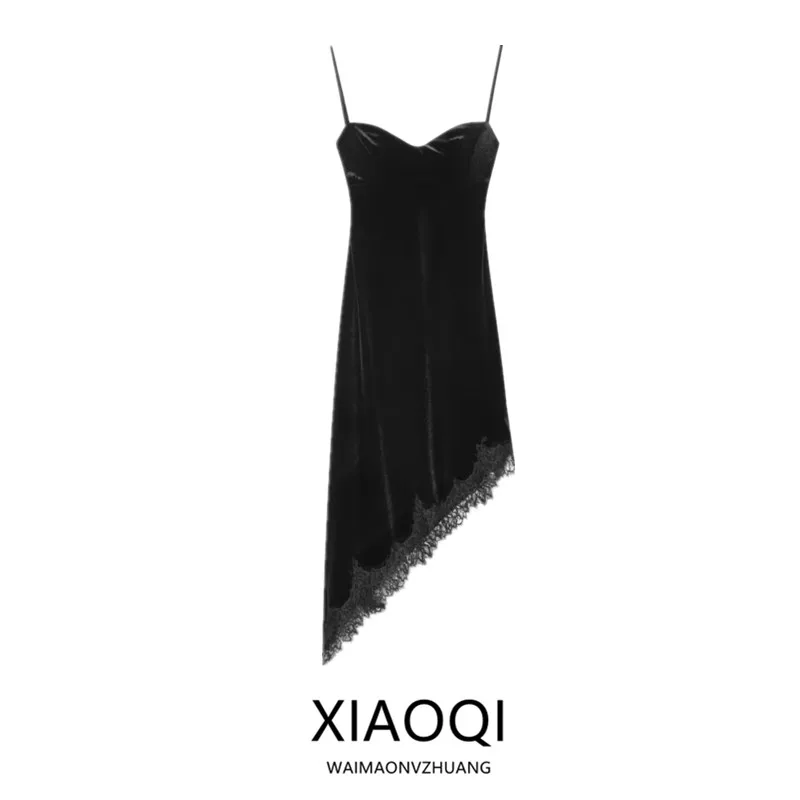Velvet Lace Midi Dress Women's Summer Autumn Winter New Style Fashionable Strapless Dress City Commuting Dress Elegant Classy
Velvet Lace Midi Dress Women's Summer Autumn Winter New Style Fashionable Strapless Dress City Commuting Dress Elegant Classy