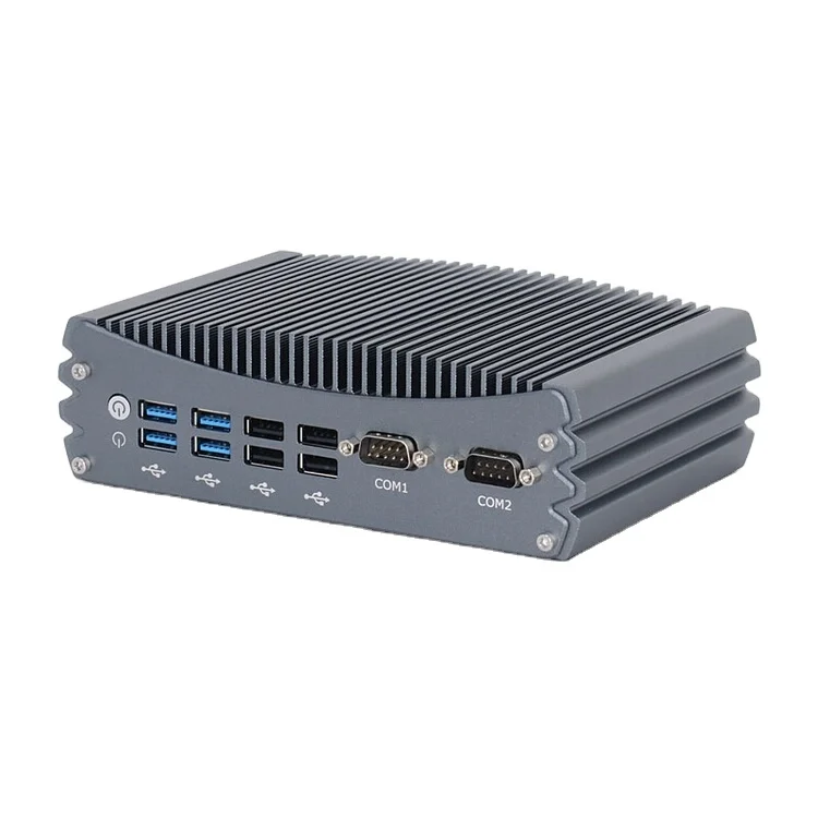 Wholesale LINKLEAPS Silver Gray I5-7287U Industrial Embedded Box Computer No HDD/SSD No RAM Factory Price Stock