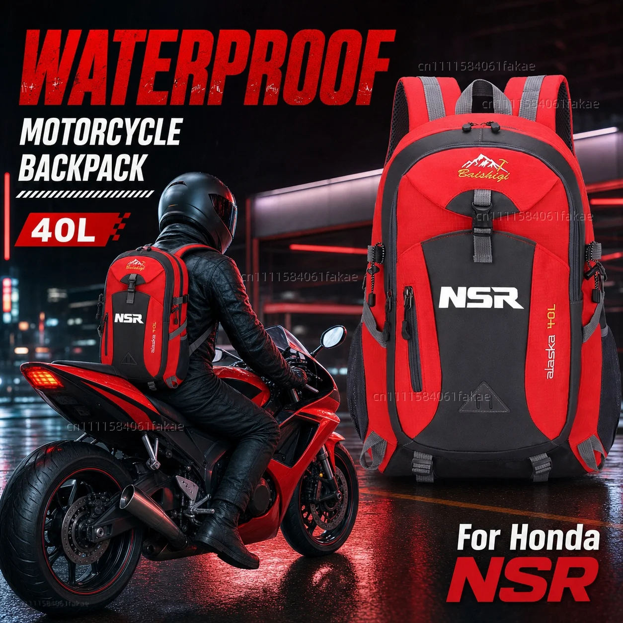 For Honda NSR125 NSR 125 250 1988 1994 1993 1992 1991 1990 1989 Motorcycle Backpack 40L Waterproof Travel Backpack Outdoor
For Honda NSR125 NSR 125 250 1988 1994 1993 1992 1991 1990 1989 Motorcycle Backpack 40L Waterproof Travel Backpack Outdoor