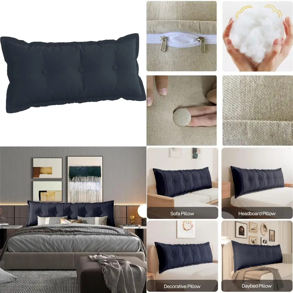 Rectangular Headboard Pillow Twin Size Bolster Pillow for Bed Back Support Sitting Daybed Pillows Comfortable Rest Pillows
Rectangular Headboard Pillow Twin Size Bolster Pillow for Bed Back Support Sitting Daybed Pillows Comfortable Rest Pillows