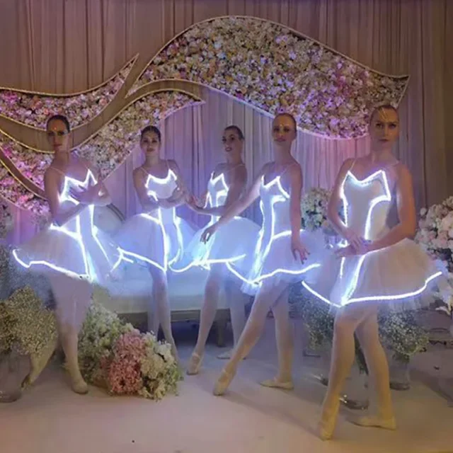 Teen girls led light dress luminous ballet dance dress stage performance dance wears girls christmas
Teen girls led light dress luminous ballet dance dress stage performance dance wears girls christmas