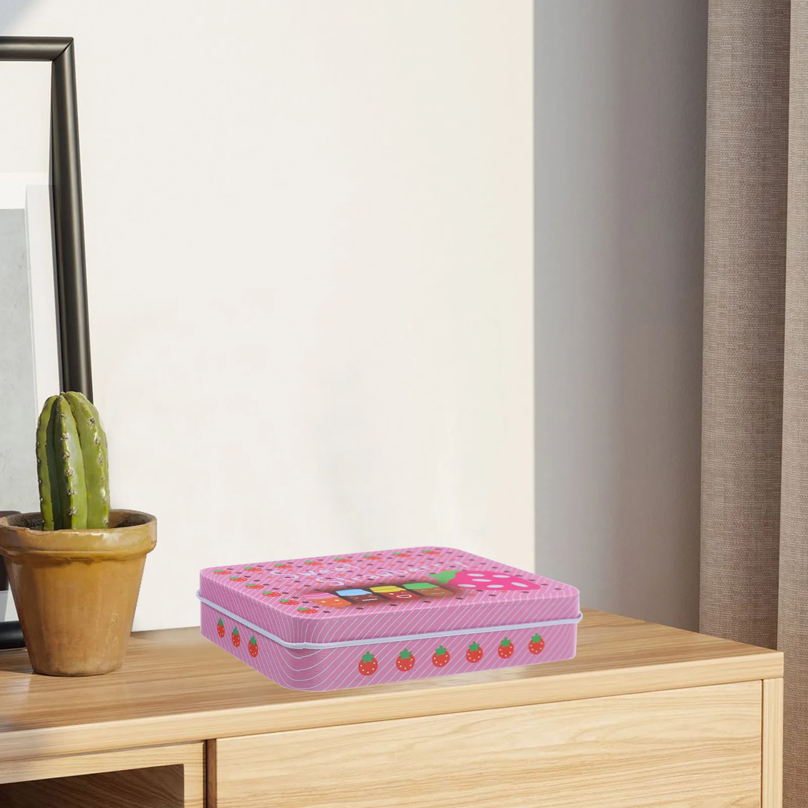 4 Pcs Tinplate Boxes for Playing Cards Game Card Storage Organizer Dots Design Small Items Holder Strawberries
4 Pcs Tinplate Boxes for Playing Cards Game Card Storage Organizer Dots Design Small Items Holder Strawberries