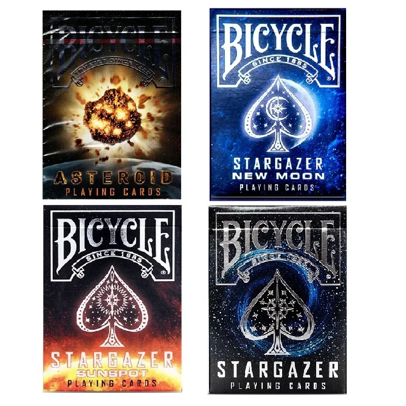 Велосипед Stargazer Sunspot игральные карты Asteroid New Moon Deck USPCC коллекционные покерные развлечения
Велосипед Stargazer Sunspot игральные карты Asteroid New Moon Deck USPCC коллекционные покерные развлечения