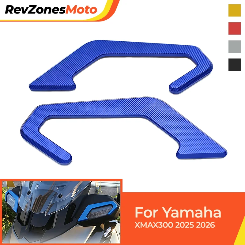 2025 2026 for Yamaha XMAX 300 250 CNC Aluminum Front Turn Signal Light Cover Indicator Trim Protector Motorcycle Accessories
2025 2026 for Yamaha XMAX 300 250 CNC Aluminum Front Turn Signal Light Cover Indicator Trim Protector Motorcycle Accessories