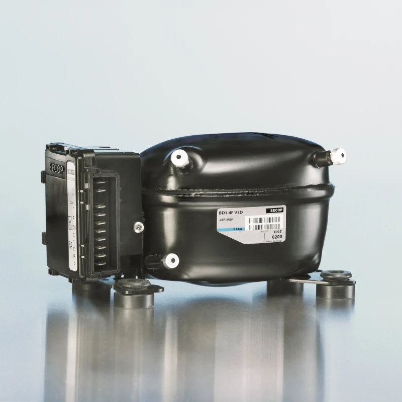 Original SECOP DC 12/24V R134a 10-203W Refrigerator Compressor For Garage & Hotel Car Refrigerator Use