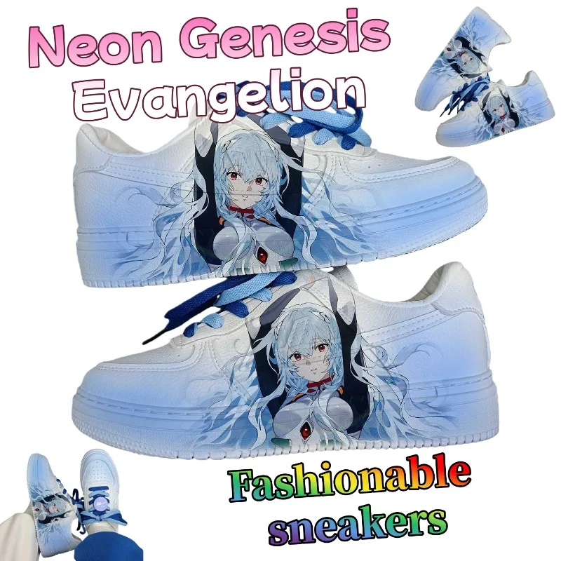 Neon Genesis Evangelion Anime Shoes Cute Fashion Cartoon Personalized Creative Student Sneakers Birthday Gift for Friends
Neon Genesis Evangelion Anime Shoes Cute Fashion Cartoon Personalized Creative Student Sneakers Birthday Gift for Friends