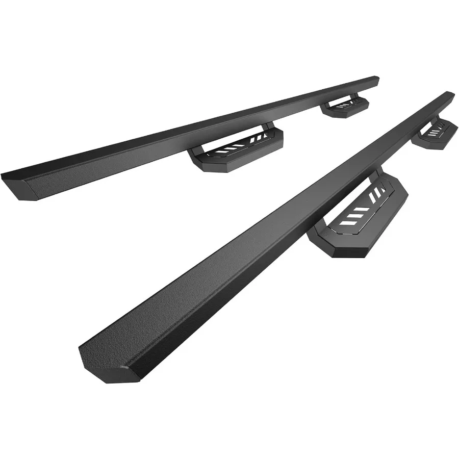 7-дюймовые подножки для автомобилей Ram 1500 Quad Cab 20192023 года, боковые подножки с прочной алюминиевой конструкцией, простая установка
7-дюймовые подножки для автомобилей Ram 1500 Quad Cab 20192023 года, боковые подножки с прочной алюминиевой конструкцией, простая установка