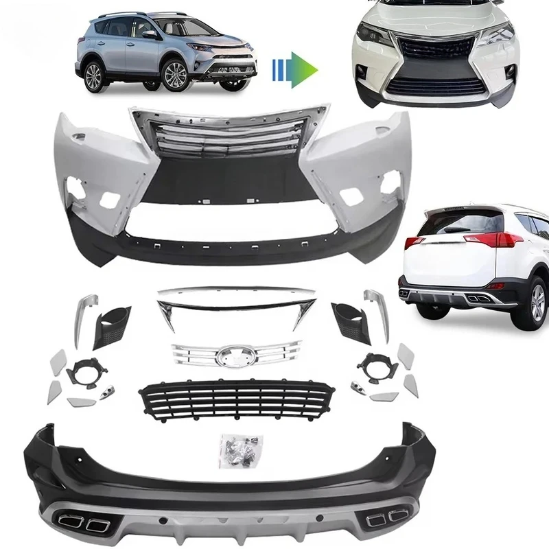 Modified parts body kit face lift suitable 2013-2015 to RX design front and rear bumper front grille
Modified parts body kit face lift suitable 2013-2015 to RX design front and rear bumper front grille