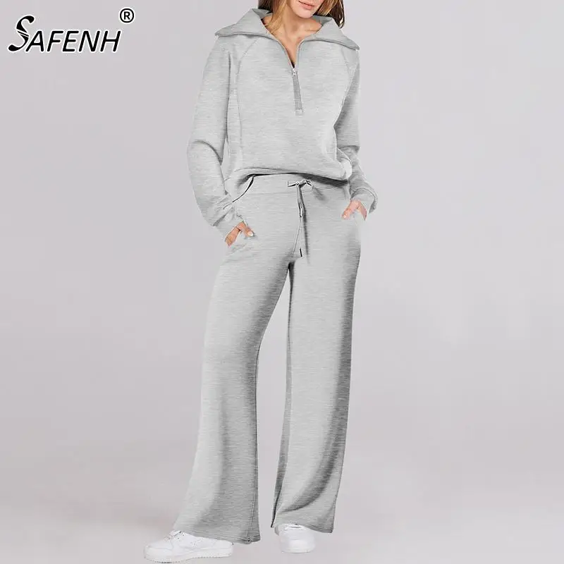 1pc Casual Women's Long Sleeve Zipper Solid Color Sports Sweatshirt Pants Suit For Women 2024
1pc Casual Women's Long Sleeve Zipper Solid Color Sports Sweatshirt Pants Suit For Women 2024