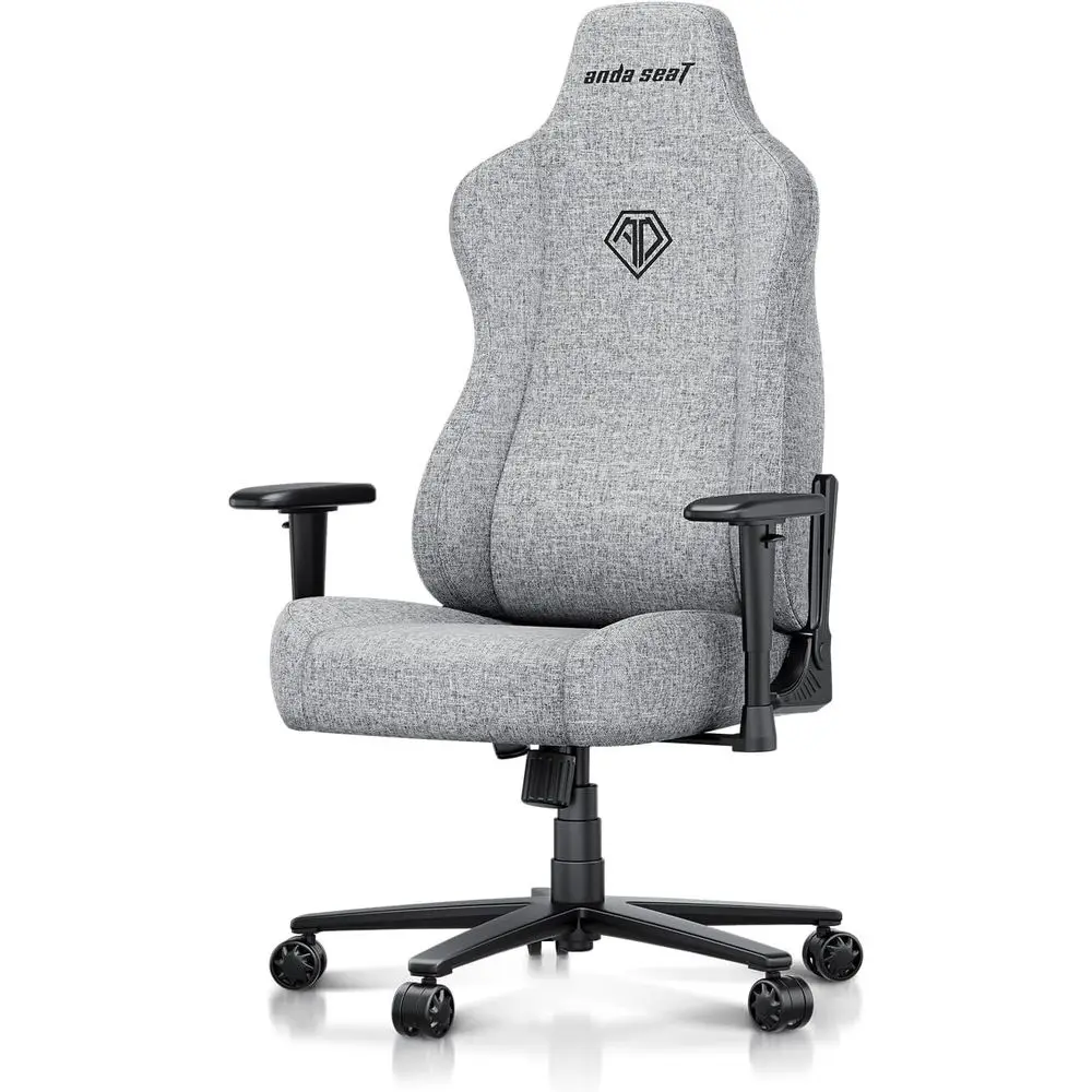 Ergonomic Reclining Video Game Chair with Linen Fabric, XL Size, Heavy Duty Back and Lumbar Support - Gray
Ergonomic Reclining Video Game Chair with Linen Fabric, XL Size, Heavy Duty Back and Lumbar Support - Gray