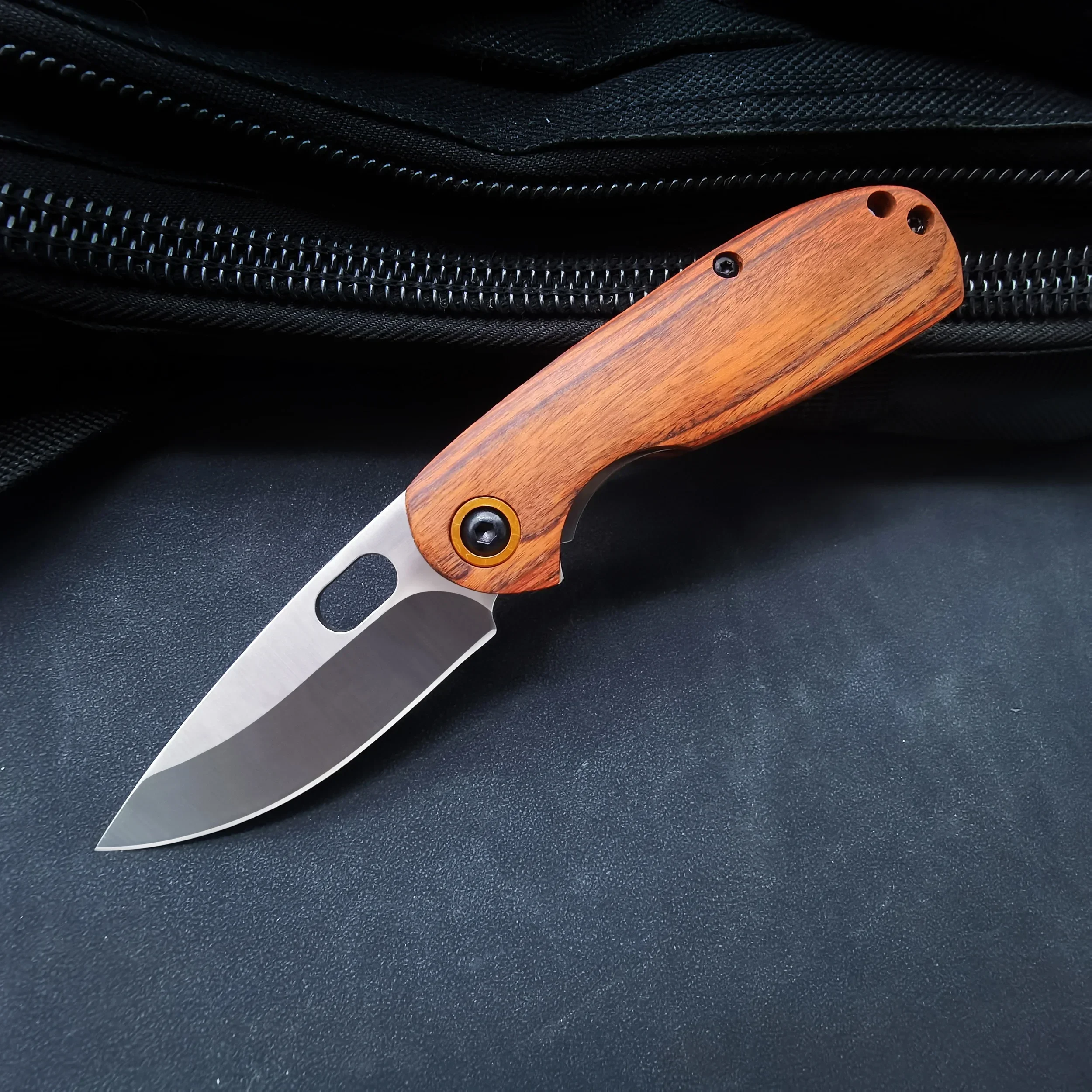 1 piece, stainless steel non-slip wooden handle knife, multi-purpose folding knife, portable fruit knife outdoor camping picnic
1 piece, stainless steel non-slip wooden handle knife, multi-purpose folding knife, portable fruit knife outdoor camping picnic