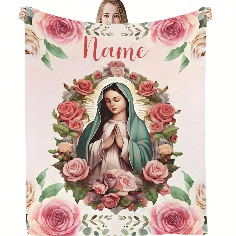 Custom Virgin of Guadalupe Throw Blanket – Soft Cozy Fleece, Digital Print for Couch, Bedroom & Religious Gift Home Decor
Custom Virgin of Guadalupe Throw Blanket – Soft Cozy Fleece, Digital Print for Couch, Bedroom & Religious Gift Home Decor