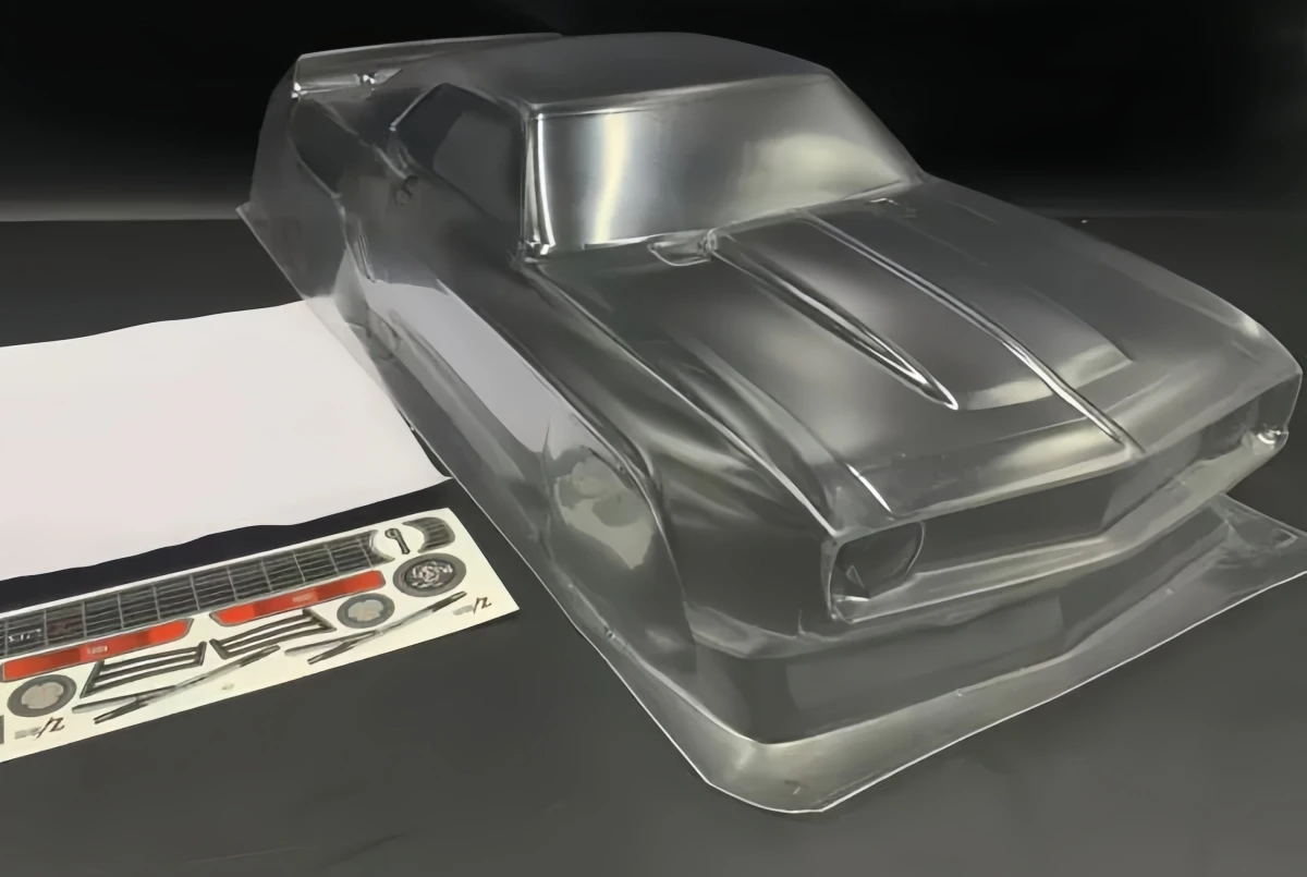 1969 Chevy Camaro Z28 1/10 Scale 200mm Unpainted Clear PC RC Body Shell
1969 Chevy Camaro Z28 1/10 Scale 200mm Unpainted Clear PC RC Body Shell